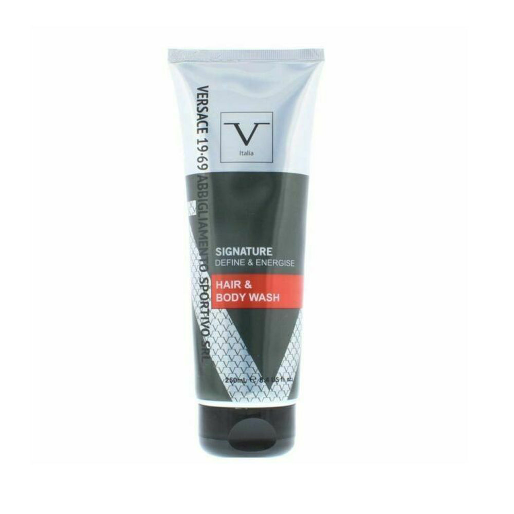 Buy V Italia Signature Hair-Body Wash Men 250ml - Premium Quality Toiletries Online - Product Image Buy V Italia Signature Hair-Body Wash Men 250ml - Premium Quality Toiletries Online - Product Image